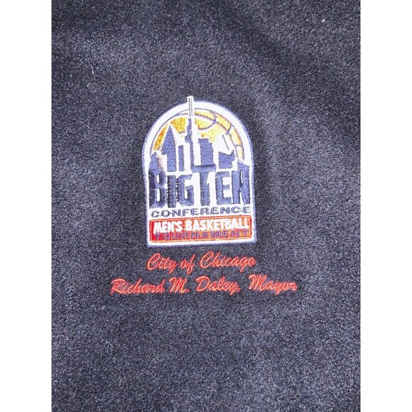 Vintage Big Ten Tournament Mayor of Chicago Leather Varsity jacket - Picture 3 of 6